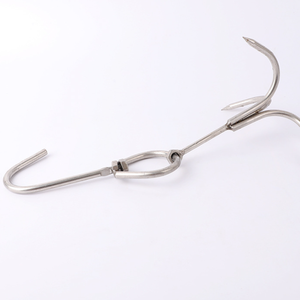 Lancha de acero inoxidable con forma triangular, ancla de pez, buen diseño - Product Image 3