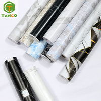 Rouleau de papier peint autoadhésif en PVC de 45cm de largeur autocollant et papier de contact adhésif pour décoration murale