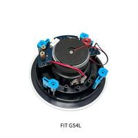 Système de sonorisation DEKEN FIT GS4L 4 pouces 8ohm 10W Encastré sans cadre Haut-parleur de plafond Prix bon marché Haut-parleur de plafond pour salle de sport