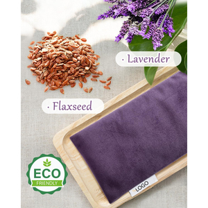Máscara de Ojos con Peso para Dormir, Yoga, Spa, Meditación, Almohada de Ojos con Lavanda, Calentada para Aliviar Dolores de Cabeza, Sinusitis y Ojos Secos, Máscara de Calor Húmedo - Product Image 2