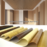 Película Decorativa Protectora de PVC Moderna y Ecológica para Muebles de Oficina y Hogar, Superficie con Relieve, Color y Grosor Personalizables
