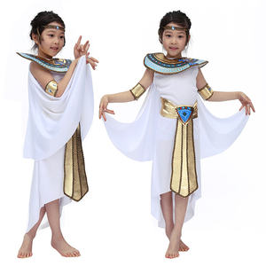 El más nuevo traje de Cosplay de Halloween, ropa de actuación en escenario, disfraces de <span class=keywords><strong>Faraón</strong></span> Egipcio para niño, vestidos de reina de Egipto para niña - Product Image 6