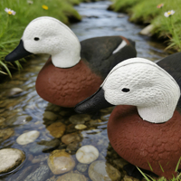 Leurre de chasse au canard sauvage léger et pliable, réaliste, flottant, en plastique souple, peu encombrant, pour la chasse aux oiseaux aquatiques en extérieur