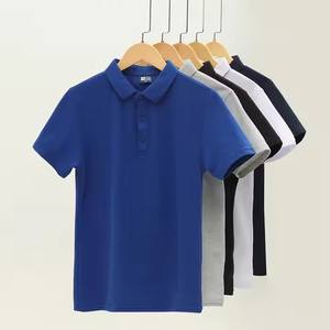 Polo pour hommes à logo personnalisé-Haut de sport à col à manches courtes en coton respirant - Product Image 2