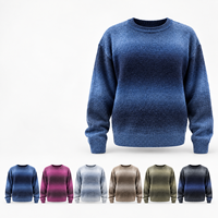 Pull tricoté personnalisé à demi-zip 380 GSM, épais et chaud, pour homme, idéal pour les activités de plein air, le sport et les superpositions hivernales