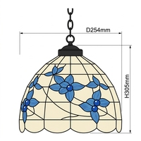 Lustre suspendu artisanal en fer et verre, style arabe marocain rétro, lampe en forme de dôme de taille moyenne pour salle à manger et chambre à coucher