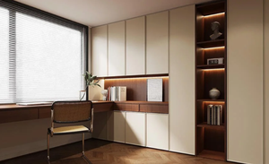 Modern Simple Wooden <b>Bookcase</b> New Decorative Storage Cabinet for Home Office School Hotel or Apartment Use - Product Image 2