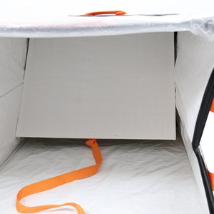 ถุงผ้าทอแบบพับได้ขนาดใหญ่กันน้ำสำหรับจัดส่งพัสดุพัสดุแบบส่งด่วนสำหรับบรรจุภัณฑ์โลจิสติกการขนส่ง - Product Image 6