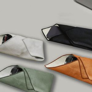 Pochette de protection en microfibre personnalisée en gros, douce, imprimée en sérigraphie, pour cadeaux promotionnels aseptiques, appareils photo et bouteilles - Product Image 6