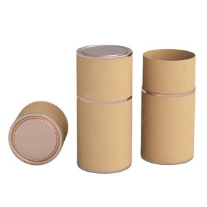 Boîte en carton de <span class=keywords><strong>cylindre</strong></span> de thé certifiée personnalisée écologique petite boîte d'emballage rigide - Product Image 1