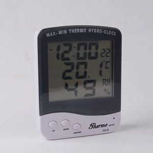 Thermomètre numérique haute précision intérieur/extérieur, thermo-hygromètre, station météo, 0~+60C TA218C - Product Image 5