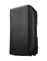 Enceinte DJ active large bande 500W RMS, woofer ferrite 15 pouces, tweeter titane 44mm, 4 ohms, alimentation classe D pour projets audio commerciaux