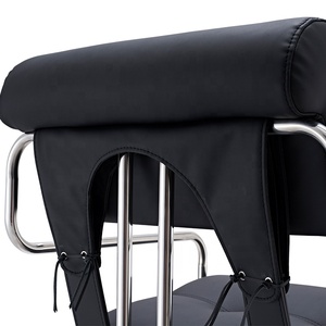 Nordic in pelle Business Reception negoziazione sedia per il tempo libero in acciaio inox poltrona per bar ristorante <span class=keywords><strong>ufficio</strong></span> - Product Image 5