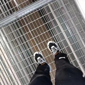 100cm hellinggoot Q195 gegolfde plank tuin opritten roosters pers trap dik veel zwembad 4x8 product stalen rooster set - Product Image 3