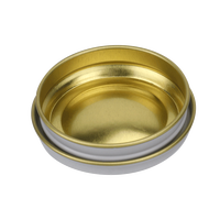 Boîte en étain blanche de luxe personnalisée OEM ODM 30g, emballage hermétique de qualité alimentaire pour caviar, aliments gastronomiques haut de gamme