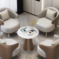 Canapé de réception ergonomique pour bureau, chaises confortables pour les invités, ensembles de canapés de réception pour bureau, canapé en cuir durable pour bureau