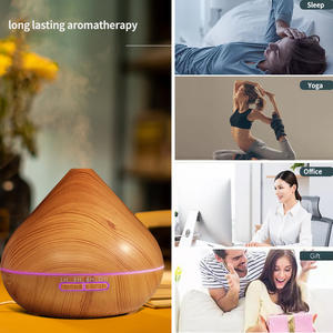 Diffuseur d'huiles essentielles aromatiques électrique portable classique <span class=keywords><strong>Volcano</strong></span> de 500 ml, diffuseur d'air à grande capacité pour la maison, lampe LED - Product Image 2