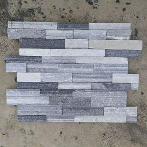 Produits adhésifs classiques <span class=keywords><strong>pierre</strong></span> naturelle 15*60 cm Design moderne <span class=keywords><strong>intérieur</strong></span> extérieur décoration murale couleur revêtements <span class=keywords><strong>pierre</strong></span> fendue - Product Image 2