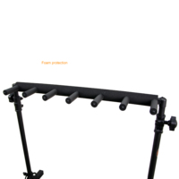 Support de guitare portable multi-positions en métal léger réglable en hauteur K-509B