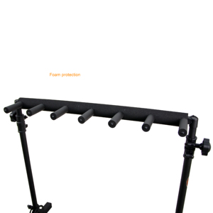 Support de sol pour guitare portable multi-positions réglable en hauteur K-509B - Product Image 3
