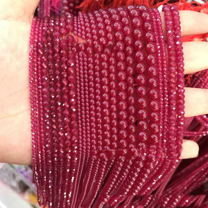 ลูกปัด<span class=keywords><strong>ทับทิม</strong></span>ธรรมชาติขนาด<span class=keywords><strong>เล็ก</strong></span> 2-6 มม. แบบเหลี่ยมเพชรพลอย ขายส่ง -- หินอัญมณีเกรด AAA สำหรับทำเครื่องประดับ DIY - Product Image 6