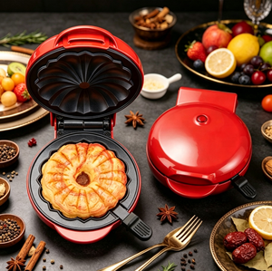 Máquina para Hacer Pasteles Eléctrica <span class=keywords><strong>de</strong></span> Plástico, Tostadora, Máquina para Hacer <span class=keywords><strong>Pan</strong></span>, Máquina para Desayunos, Máquina para Hornear para Uso Doméstico - Product Image 2