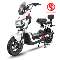 Vélo électrique à suspension avant, 500W 48V, 2 roues, longue portée, moteur arrière haute vitesse pour une conduite fluide