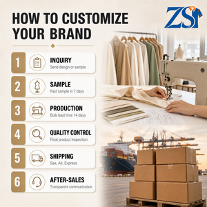 Chaqueta de Trabajo <span class=keywords><strong>para</strong></span> <span class=keywords><strong>Hombre</strong></span> Zesheng con Logotipo Personalizado, Cuello Alto, Largo Regular, Estilo Informal Elegante, Diseño de Parches en Mezclilla, Servicio OEM - Product Image 5