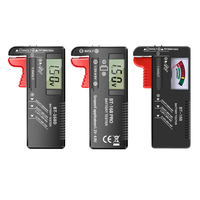 Probador de Baterías Universal BT-168 para Baterías AA, AAA, C, D, 9V, 1.5V, 3.7V, 18650, Herramienta Portátil para el Hogar