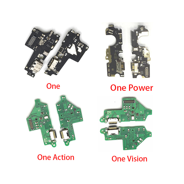 JF USB Charging Port for motorola Moto One Fusion Vision Action Hyper Dock Connector USB Charger Charging Port Flex Cable