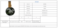 3,9 Zoll 720x663 Kreisförmiger TFT LCD Bildschirm JD9168S Treiber MIPI Schnittstelle Rundes Display-Modul IPS Panel für IoT & Medizin