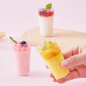 Quantidade mínima de encomenda: 100 conjuntos de copos de mousse de 90ml (3oz) em plástico PS, descartáveis, para sobremesas, sorvetes e pudins, com tampa e colher. - Product Image 4