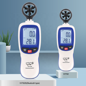 Anemômetro Digital Tester Mobile APP <span class=keywords><strong>Bluetooth</strong></span> Medidor De Velocidade Do Vento Medidor De Fluxo De Ar Instrumento Temperatura WT82 WT82B - Product Image 3