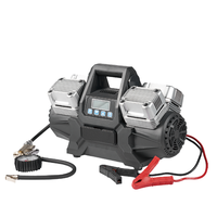 Good Quality Factory Supplier Tractor Big Tire Air Compressor 320L/min Strong Power 12V 101-150Psi Auto Inflatable Dual Cylinder