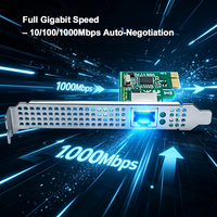 Tarjeta de Red Inalámbrica Gigabit PCI Express de 1000Mbps con Chip RTL8111C, Plug and Play para PC de Escritorio, LAN Cableada