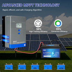 Y & H năng lượng mặt trời sạc điều khiển 12V/24V/36V/48V tự động 60A 80A 100A năng lượng mặt trời điều khiển MPPT năng lượng mặt trời sạc điều khiển - Product Image 3