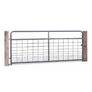 Panneau de clôture en <span class=keywords><strong>mouton</strong></span> galvanisé de haute qualité Clôture de sécurité de jardin à cadre en fer/acier/<span class=keywords><strong>bois</strong></span> pour utilisation de porte de ferme ou d'allée - Product Image 1