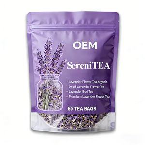 Té de Lavanda Orgánico al por Mayor - Té Saludable para Aliviar la Ansiedad y Mejorar el Sueño, Fabricante OEM, 500 Bolsas MOQ, GMP - Product Image 1