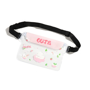 Waterproof Phone Waist Bag 1L With Cell Phone Pocket For Swimming Rafting Diving Outdoor Use Unisex Detachable Strap - Product Image 5