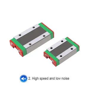교체 히윈 선형 가이드 MGN7C MGN9C MGN12C MGN15C / H 캐리지 및 레일 재고 있음