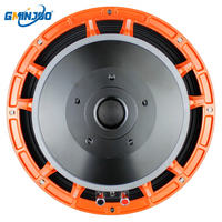 GMINJOO Audio Haut-parleur 15 pouces >800W en métal CCAW avec bobine de 3 pouces et cône en papier d'aluminium, accessoires pour haut-parleur large bande 35-3000Hz