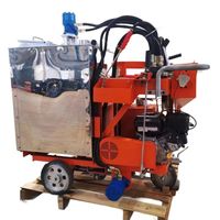 Machine de marquage routier tout-en-un premium Lighten Traffic LT-AIO-M avec pompe et moteur - Système d'extrusion de peinture thermoplastique