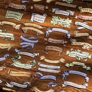 Paquete de 30 Hojas de Etiquetas Adhesivas Retro Literarias, Serie de Aprendizaje Clásico, Tema de Grandes Maestros Literarios, Decoración Festiva - Product Image 3