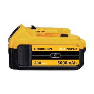 2/4/8 PACK ชุดเปลี่ยนแบตเตอรี่ 20V 6.0Ah 20V 5000mAh DCB206 DCB207 DCB204 DCB201 DCB200 DCD/DCF/DCG ซีรีส์เครื่องมือไฟฟ้า - Product Image 2