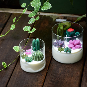Bougie en <span class=keywords><strong>cire</strong></span> de soja parfumée de luxe à vendre, boîte de mariage en cristal naturel, bougie pilier faite à la main, décoration de maison personnalisée - Product Image 5