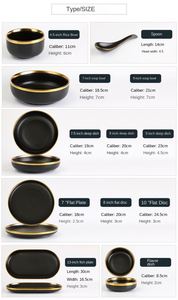 ชุดจานชามลายหินอ่อนสีชมพูทองลายหินอ่อนสไตล์นอร์ดิกสินค้ามาใหม่ชุดจานชามบนโต๊ะอาหารเซรามิกลายครามจีน - Product Image 6