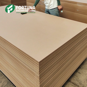 Panneau MDF économique <span class=keywords><strong>de</strong></span> 18 mm, taille standard 1220*2440 mm, pour la fabrication d'armoires - Product Image 2