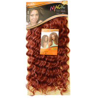 Extensions de cheveux synthétiques ondulés Freedom Beyonce, double trame, pour le marché sud-africain, vente en gros