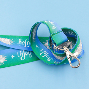 Cordón de poliéster personalizado con logo para tarjetas de identificación, llaveros, teléfonos, con correa de nailon impresa y diseño de anime para el cuello o muñeca - Product Image 4