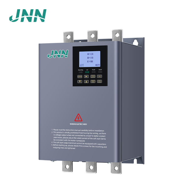 Good Price JNN Intelligent Motor Starters 3 Phase Bypass Soft Starter Single Phase High Voltage Motor Start for Home Industrial